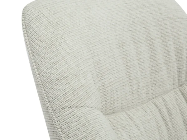 Moderne draaifauteuil met een modern design. Deze fauteuil is uitgevoerd met halfhoge rugleuning, armleuning en typeert zich door zijn draaiend onderstel.