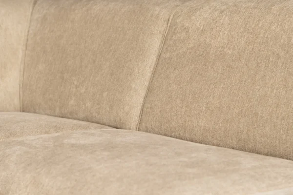 Duurzame, moderne en comfortabele hoekbank met ronde elementen in gerecycled polyester en metalen zwart onderstel - TEAK2.